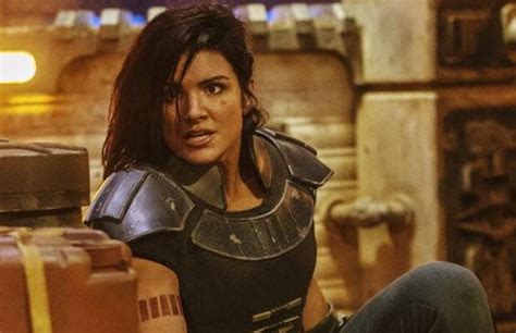 gina carano dropped from ‘the mandalorian after ‘abhorrent social media posts