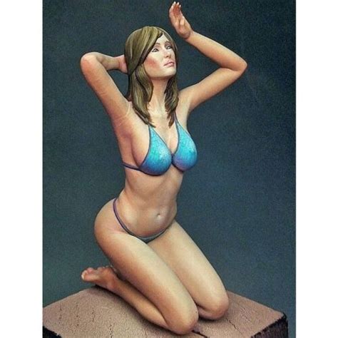 Resin Figure Model Kit Swimsuit Sexy Girl Unpainted Unassembled Toys NEW EBay