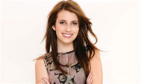 Photos Emma Roberts Brown Haired Brunette Girl Smile Face 3235x1925