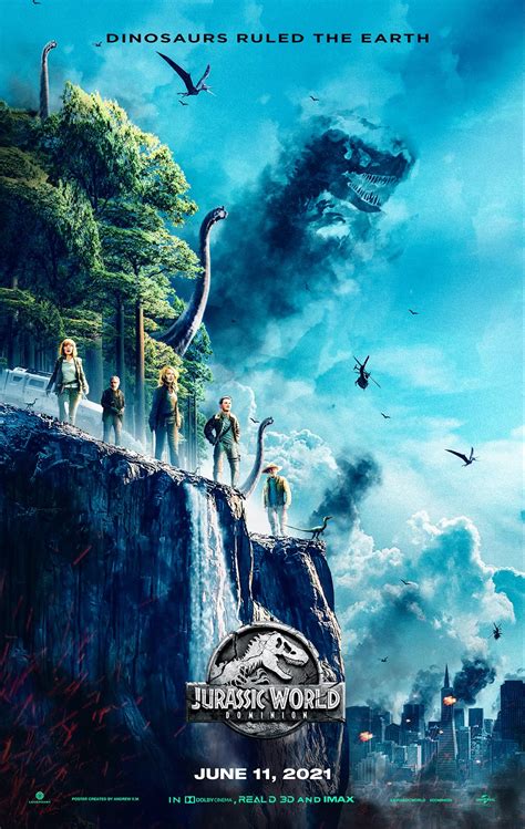 Jurassic World Dominon Teaser Poster 2021 Hd Fan Made