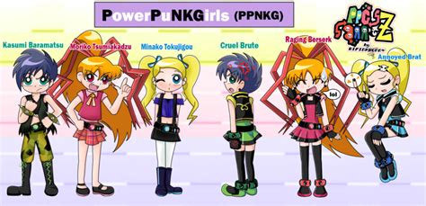 The Powerpunk Girls The Powerpuff Girls Z Wiki Fandom Powered By Wikia