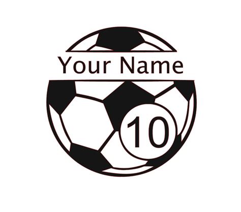 Custom Soccer Vinyl Decal Fútbol Bumper Sticker For