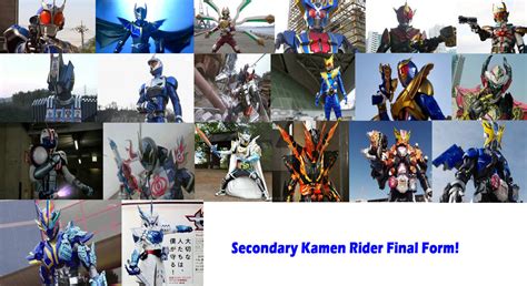 Secondary Kamen Rider Final Form By Ammarmuqri2 On Deviantart