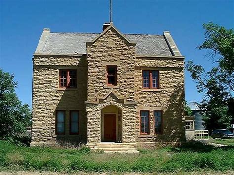Everyone In Kansas Should Visit This One Ghost Town Limestone House