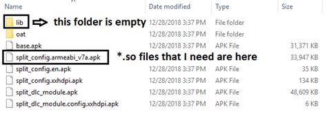 Libs Fileso Inside Split Apk Doesnt Extracted To Folder Lib In