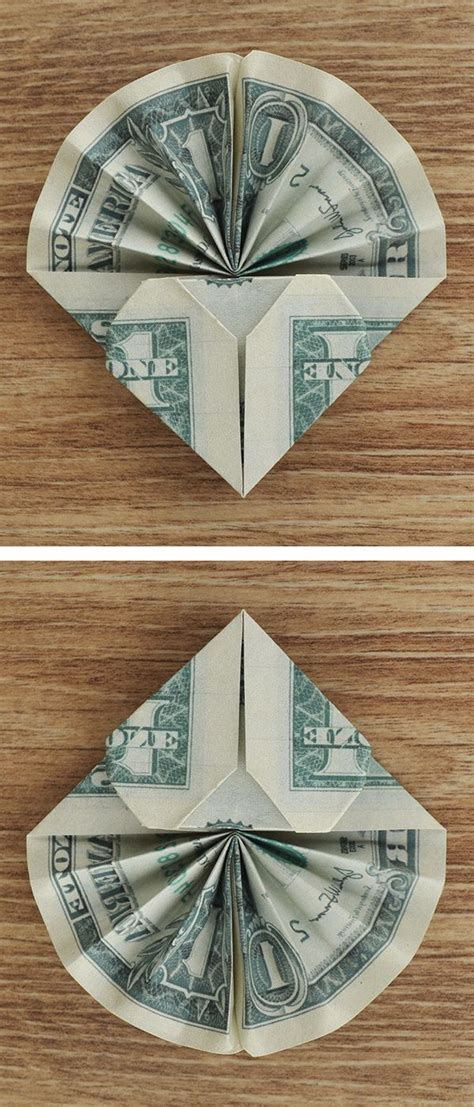 My Money Heart With Fan Beautiful Dollar Origami Tutorial Diy By