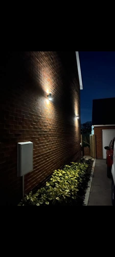 Chester Up And Down Solar Wall Light Anthracite Edition Solar Lights
