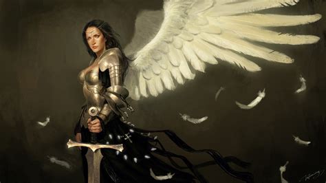 Angel Warrior Full Hd Wallpaper And Background Image X Id