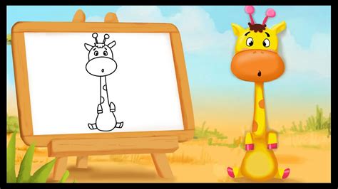 Главная apprendre dessiner une girafe скачать. Comment dessiner une girafe ? - YouTube