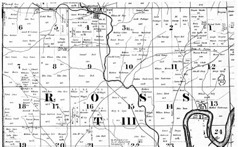 Mcbrides 1836 Butler County Township Maps