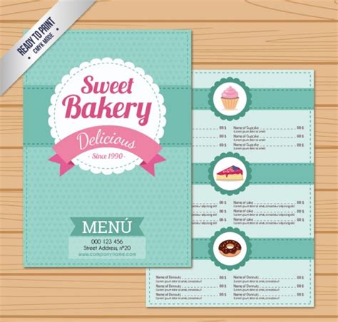 22+ Examples of Bakery Menu in Publisher | MS Word | PSD ...