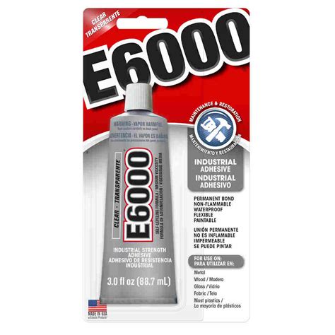 E6000 Industrial Strength Glue Adhesive Large 37oz Tube