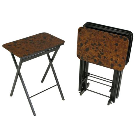 Visit ikea online to browse our range of occasional, coffee and side tables and find plenty of home furnishing ideas and inspiration. Set Four Black Lacquer and Tortoise Finish Folding Tray ...
