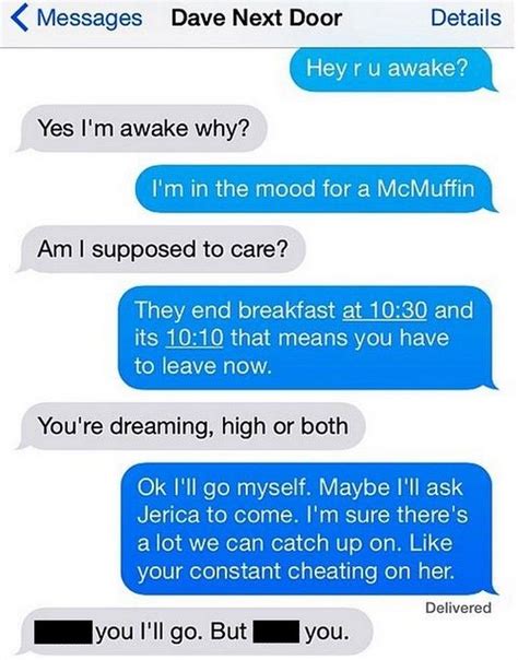 25 Hilarious Text Messages Between Neighbors Funny Texts Funny Text Conversations Text