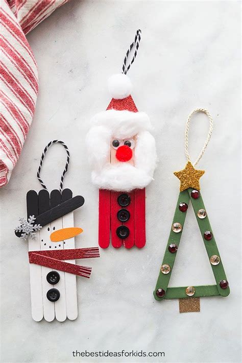 Popsicle Stick Christmas Crafts Goodsgn