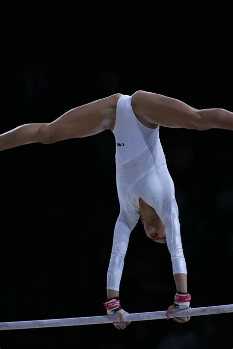 mexican female artistic gymnast elsa garcia rodriguez performs on the parallel bars resolution