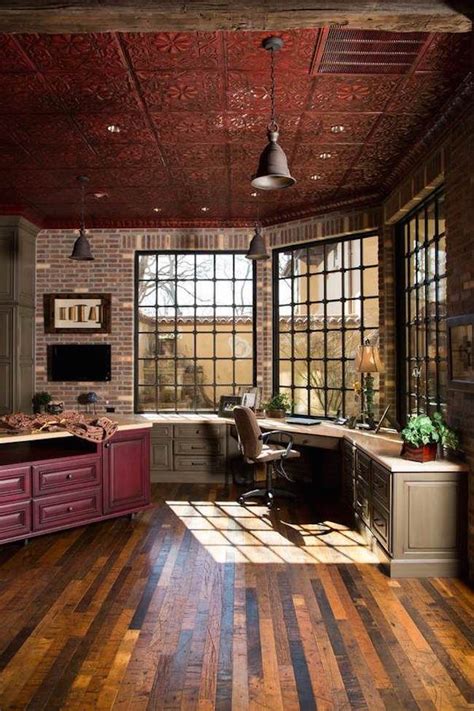 25 Awesome Rustic Home Office Designs Feed Inspiration In 2020