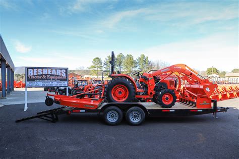 A fully loaded tractor trailer typically weighs about 80,000 pounds. L4701DT 47HP 4x4 w/Loader, 18ft Trailer, 6 ft. Rotary ...