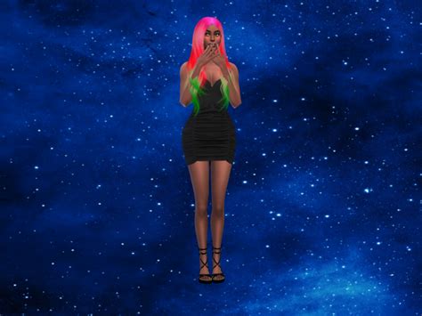 The Sims Resource Blue Galaxy Casbackground Sims 4 Cas Background