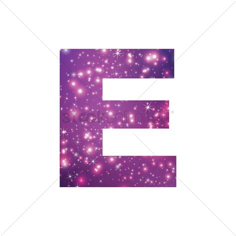 Letter e Vector Image - 1633208 | StockUnlimited