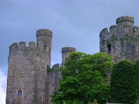 Free Stock Photo Of Towers Of Famous Conway Castle In Wales