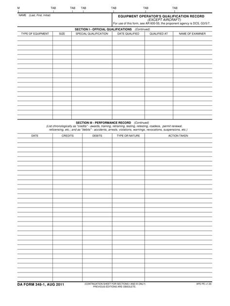 Da 348 1 Fill Out And Sign Printable Pdf Template Signnow