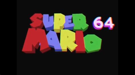 Super Mario 64 Fan Made Trailer Youtube