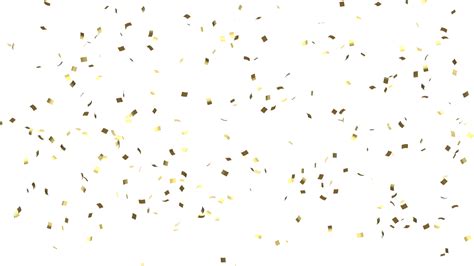 Confetti Falling Gold Confetti Squares 1 Effect Footagecrate Free