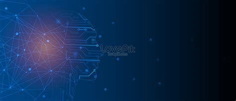 Technology Background Of Vector Artificial Intelligence Download Free