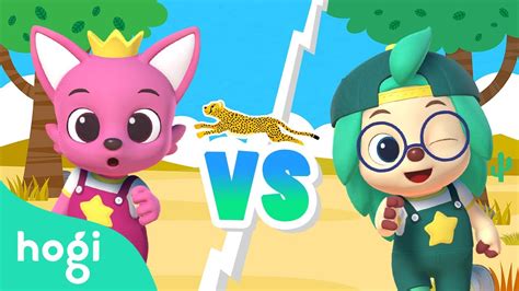 Cheetah Dance Battle Game With Pinkfong And Hogi Choreography For