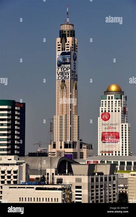 Bangkok Thailand The Baiyoke Tower Bangkoks Tallest Building With