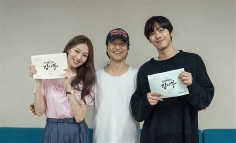 Park near the river, sometimes we need someone to make us realize that only us can put down the pain we are carrying for the longest time. K-Drama First Script Table-Read: Han Suk Kyu, Lee Sung ...