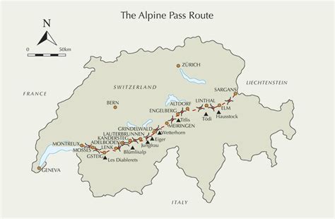 Trekking The Alpine Pass Route Across Switzerland Cicerone Extra