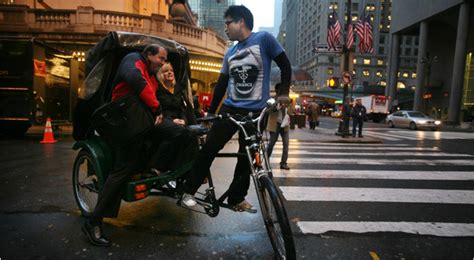 New York Pedicabs Are Now Inspected And Licensed The New York Times