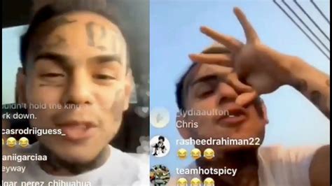 6ix9ine Is Officially Released From Jail Instagram Live Footage Youtube