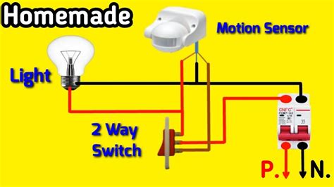 How To Make Motion Sensor Light Homemade Motion Sensor Light With 2