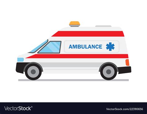Ambulance Car Medical Service Royalty Free Vector Image