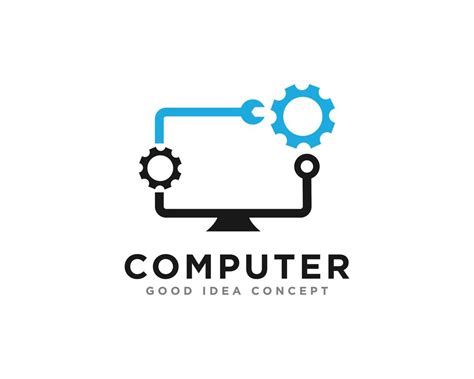 Computer Technology Logo Vector Art Icons And Graphics For Free Download