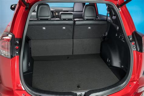 2018 Toyota Rav4 Interior Dimensions Seating Cargo Space And Trunk Size