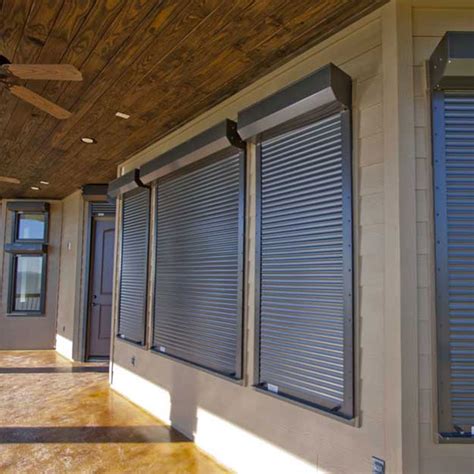A Business That Sells Storm Shutters For Windows