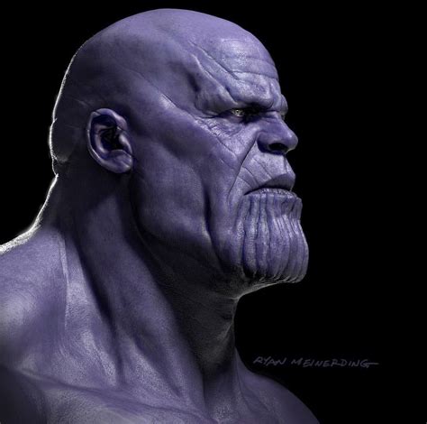 Thanos Concept Art Marvel Universe Art Superhero Art Comic Villains