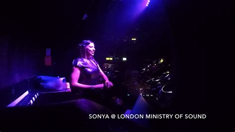 Sonya London Ministry Of Sound Youtube