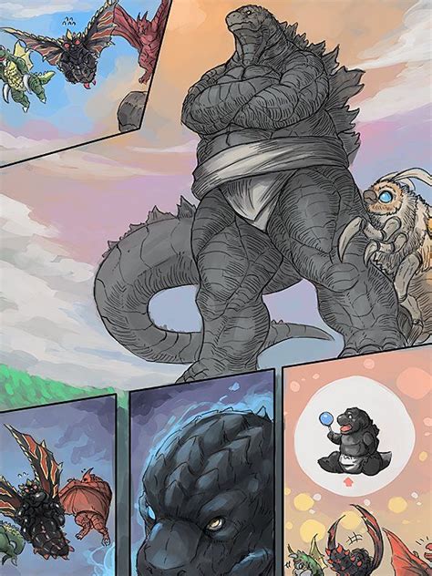 Definitely Krogan On Twitter Godzilla Godzilla Wallpaper All Godzilla Monsters