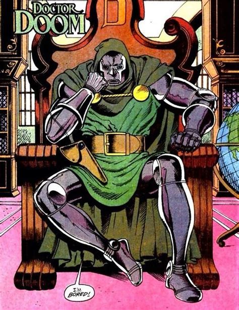 Dr Doom Marvel Comic Character Marvel Comic Books Comic Books Art