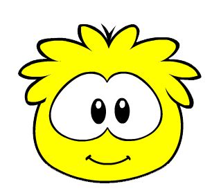 You may see a black puffle as you look for the sack of berries. Imagen - Puffle-amarillo.png - Club Penguin Wiki - Wikia