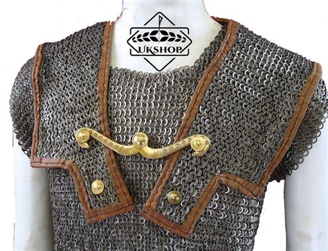 Rust Free Stainless Steel Roman Lorica Hamata 9 Mm Chainmail Etsy