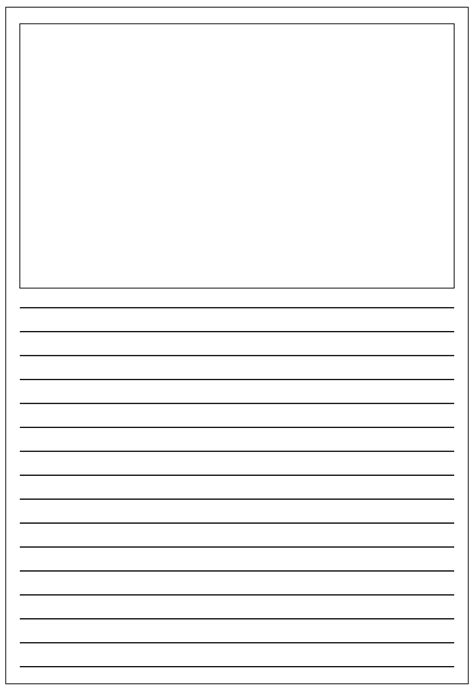 Blank Writing Pages 10 Free Pdf Printables Printablee