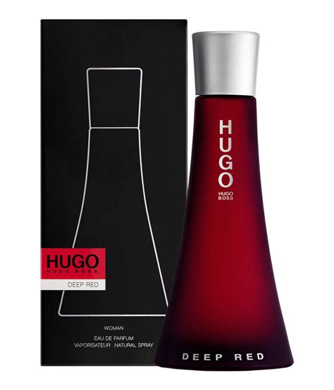 Introduced for women by leading designer hugo boss in 2000, this fragrance combines the subtle, woody notes of cedarwood and sandalwood with the fruity and. Boss Perfume Deep Red Women EDP 90ml: Buy Online at Best ...