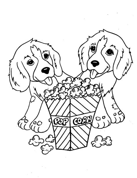 Puppy coloring pages for kids prinable free, puppy printables. Cute Dog Animal Coloring Pages Books For Print