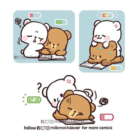 Milk And Mocha Bear Comics Are The Heckin Cutest Milk Mocha Cute Bear Drawings Cute